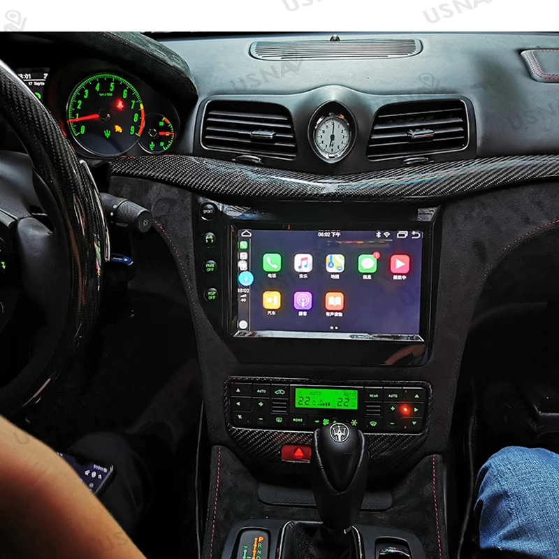 USNAV for Maserati GT/GC GranTurismo 2007 - 2017 Android 10 8 CORE Car Multimedia Stereo GPS navigation autoradio DVD CarPlay