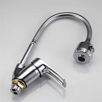 

F43101-B Kitchen Desk Mounted Dual Modes Hot and Cold Single Handle Basin Faucet High Quality