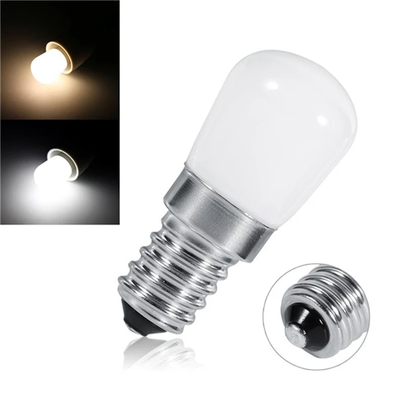 

E14 Refrigerator LED lighting mini bulb 3W 6W AC220V Bright indoor lamp for Fridge Freezer Crystal chandeliers Lighting