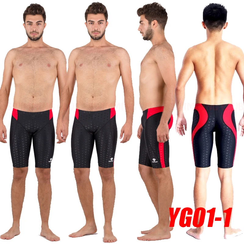 NWT HXBY MEN'S BOYS COMPETITION TRAINING RACING JAMMERS PROFESSIONAL SWIMMING TRUNKS ALL SIZE men swimming trunks