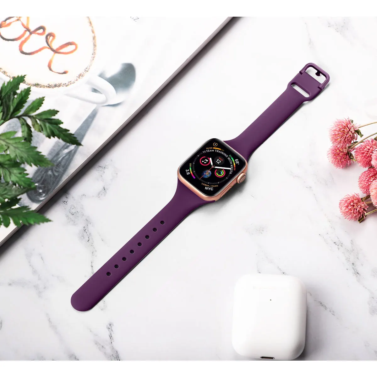 Ремешок для наручных часов Apple Watch, ремешок 38 мм Спорт на открытом воздухе силиконовый наручных часов iWatch, ремешок 40 мм ремешок браслет correa Apple Watch 5/4/3/2/1