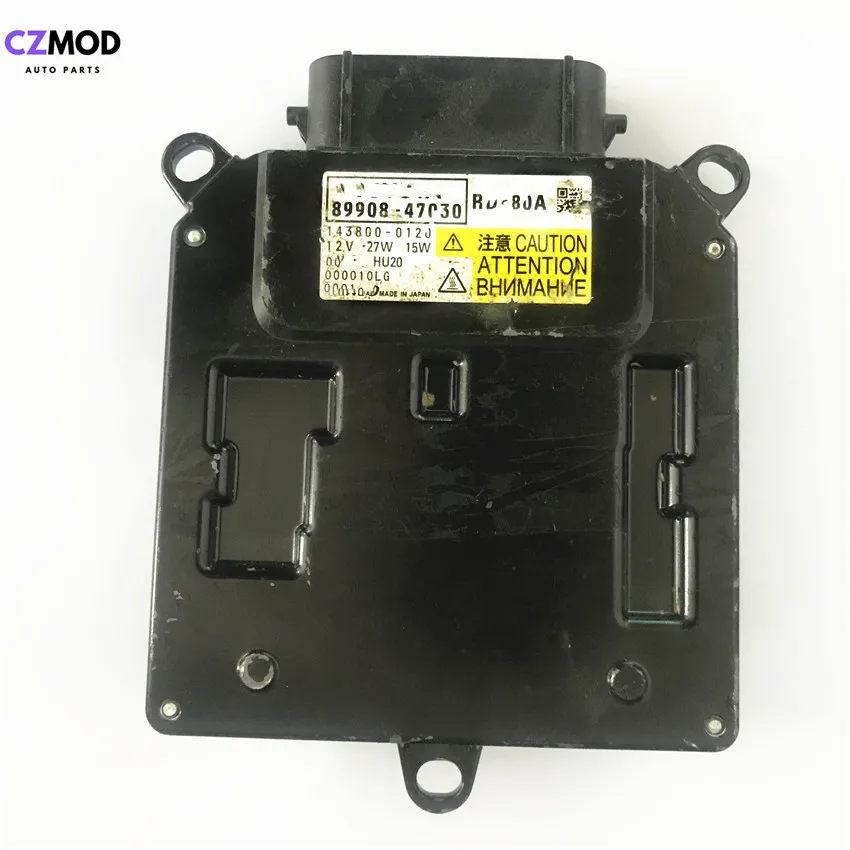 CZMOD 89907-47030 LD680A светодиодный драйвер фар HID Балласт 89908-47030 RD680A 143700-0193 143800-0190(б/у - Цвет: Black 89908-47030