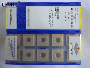 

Original ZCC.CT Brand External Carbide inserts SNMG150612 And SNMG150612-PM YBC251 For Steel