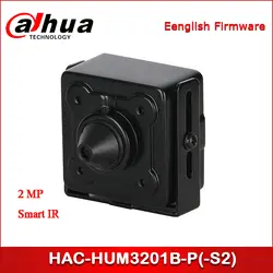 Dahua HAC-HUM3201B-P 2MP Starlight HDCVI Pin hole камера Аудио в интерфейс Smart IR