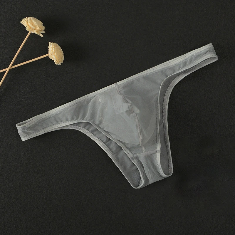 Men's Sexy See Through Briefs Mesh Gauze Sheer Transparent Seamless Panties Underwear Low-Rise Ultra-Thin Male Underpants Cuecas Men's Sexy See Through Briefs Mesh Gauze Sheer Transparent Seamless Panties Underwear Low-Rise Ultra-Thin Male Underpants Cuecas