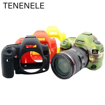 

TENENELE For Canon EOS 5D3 5D4 Camera Body Bags Soft Silicone Cases Rubber Cover For Canon EOS 5D III IV Protect Accessories