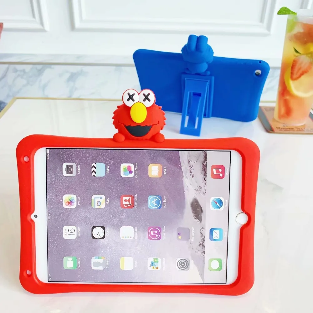 Чехол для планшета Funda для Ipad Pro, 11 дюймов, модный мультяшный Детский мягкий силиконовый чехол-подставка для Ipad Pro, 11 дюймов, чехол+ ручка