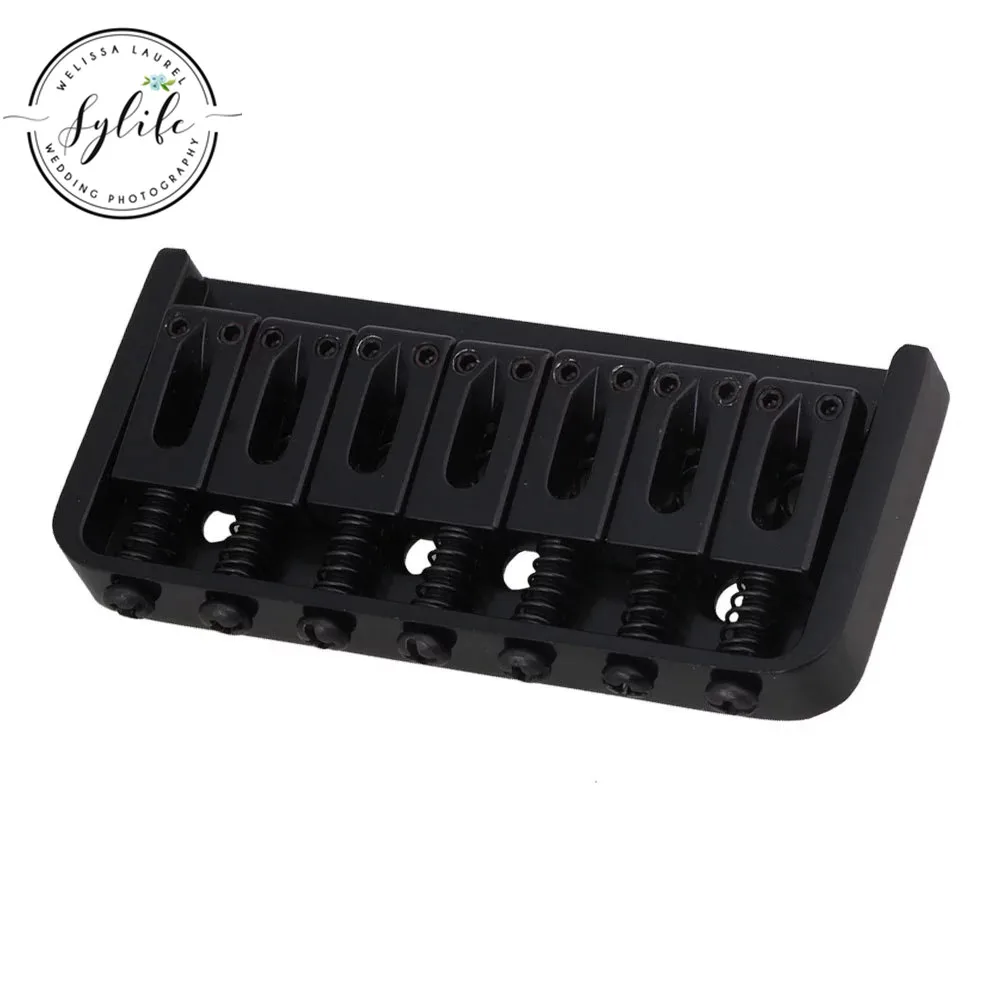 Черный 7 струнный фиксированный фотоэлемент для электрогитары с винтом|Детали и