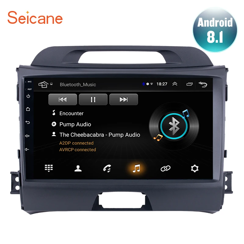 Seicane Android 81 9 pulgadas unidad principal para 2010 2011 2012 2013 2014 2015 KIA Sportage Radi