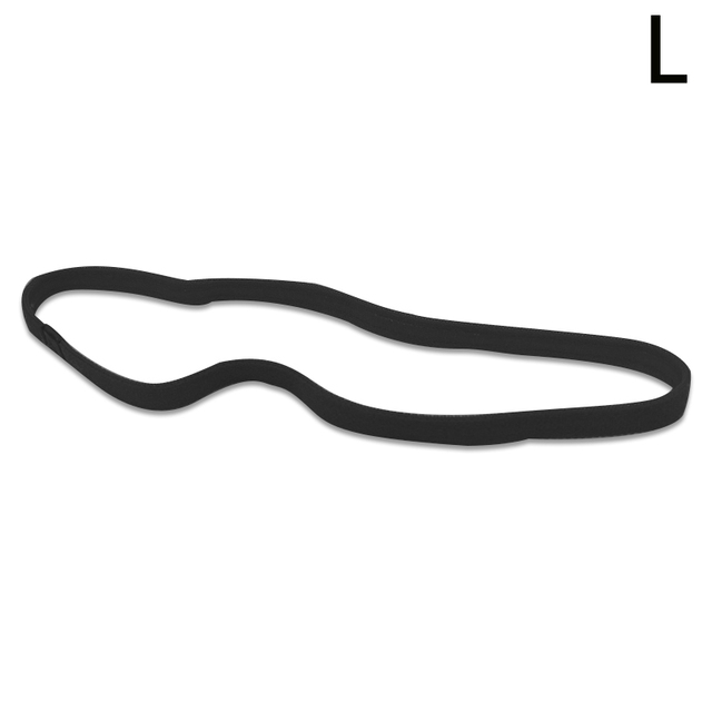 Color Women Men Yoga Hair Bands Running Sports Anti-slip Elastic Rubber Thin Headband Hair Accessories Jewelry