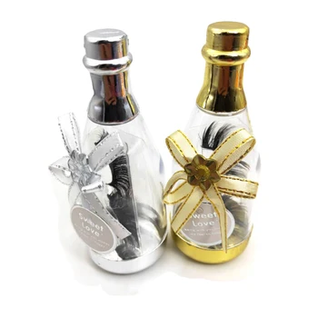 

NEW False Eyelashes Packaging Drift Bottle Design Box Wholesales Price Lash Boxes Fake 3D Mink Faux Cils Lashes Case With Tray