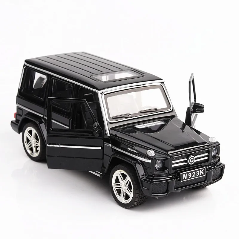 1:24 G65 SUV AMG Pull Back модель автомобиля игрушка Звук Свет литые игрушки модели автомобиля металлическая модель автомобиля мини автомобильная дорога подарки на день рождения