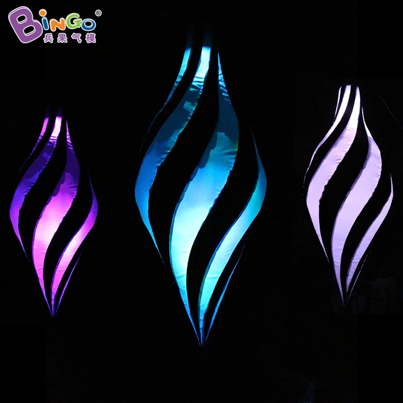 

Unique 1.5 Meter Inflatable Black And White Inflatable Spiral/Free Shipping Mall Lighting Decorative Inflatable Toys