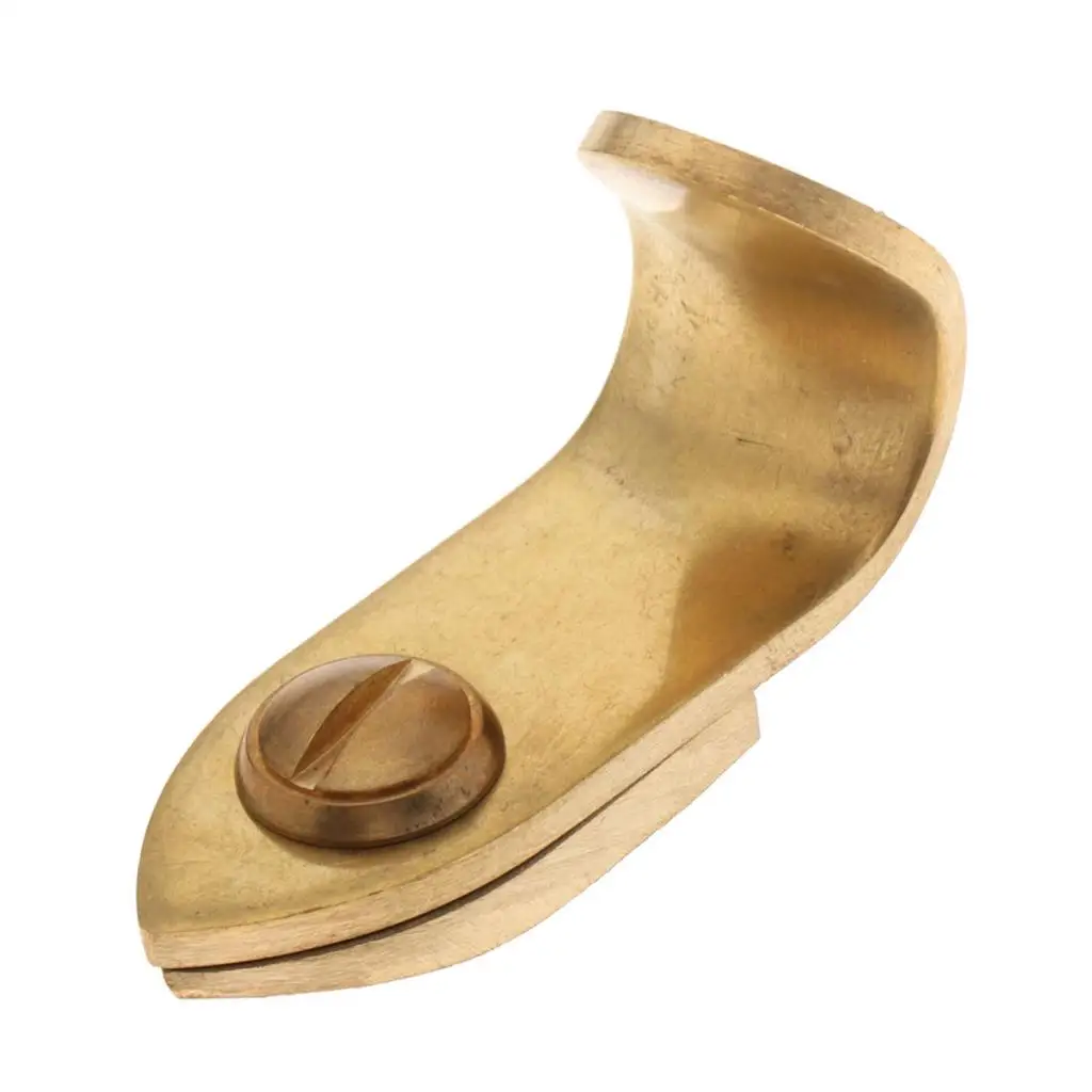 Right Hand Sax Thumbrest Saxophone Thumb Rest Hook Holder Parts -Golden