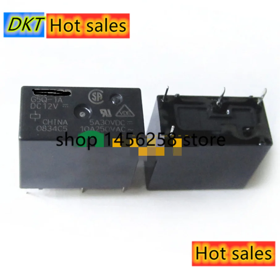 2 шт. 10A Новый и оригинальный Мощность G5Q-1A-5VDC G5Q-1A-12VDC G5Q-1A-24VDC | Мобильные телефоны