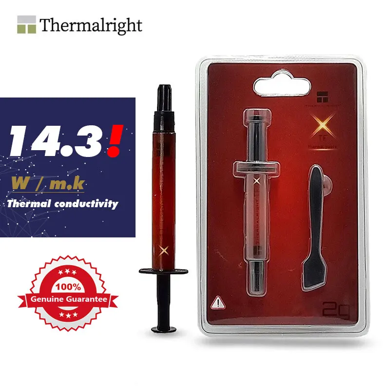 Thermalright Tfx 12.8g Graxa Térmica Desktop Computador Portátil Graxa Térmica 14.3 Condutividade Térmica Graxa de Silicone - Imagem 3
