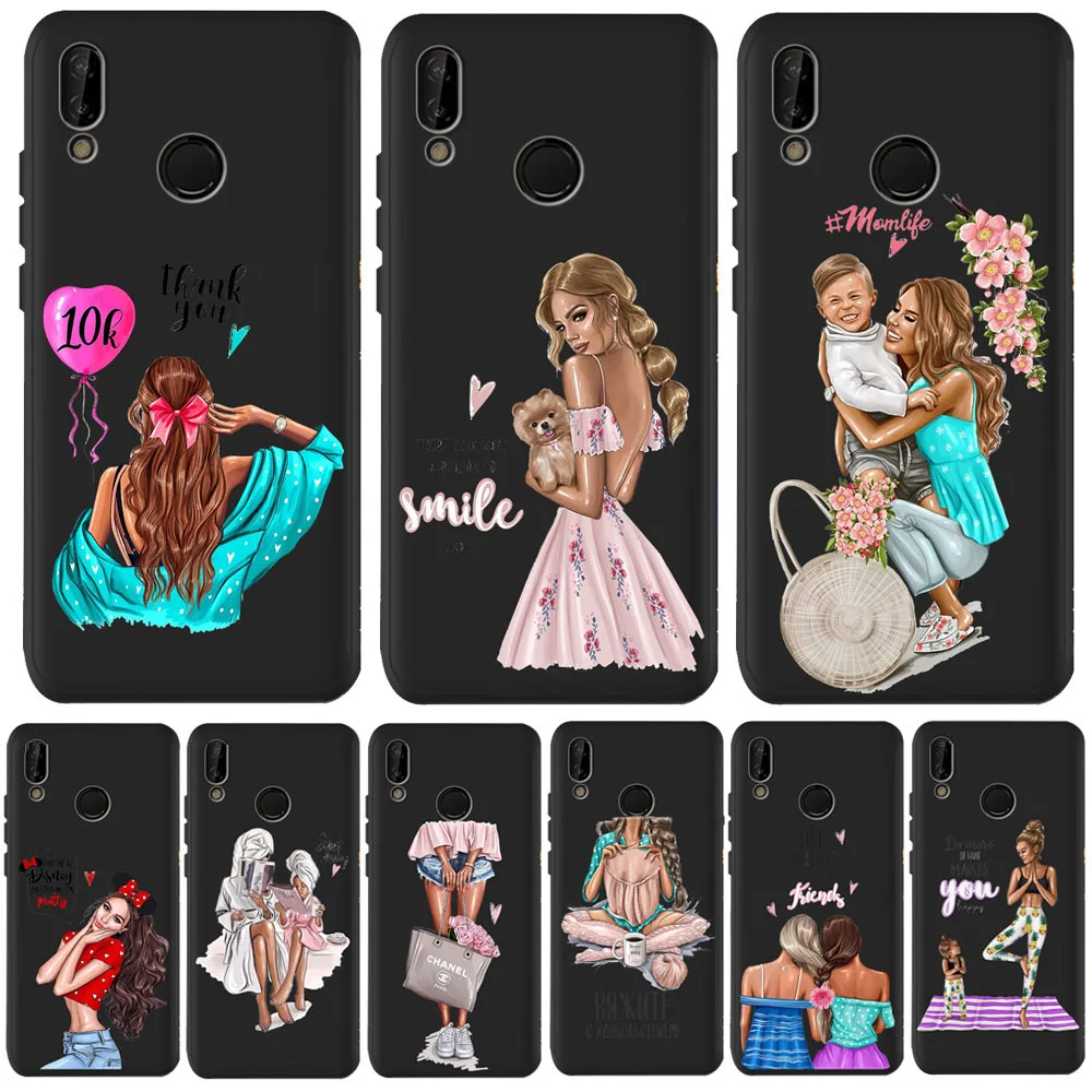 Креативный Beauty DC чехол для Huawei p20 Pro P20 Lite P30 P9 P8 P10 Honor 8X 9X 10 20i Etui Обложка с рисунком |