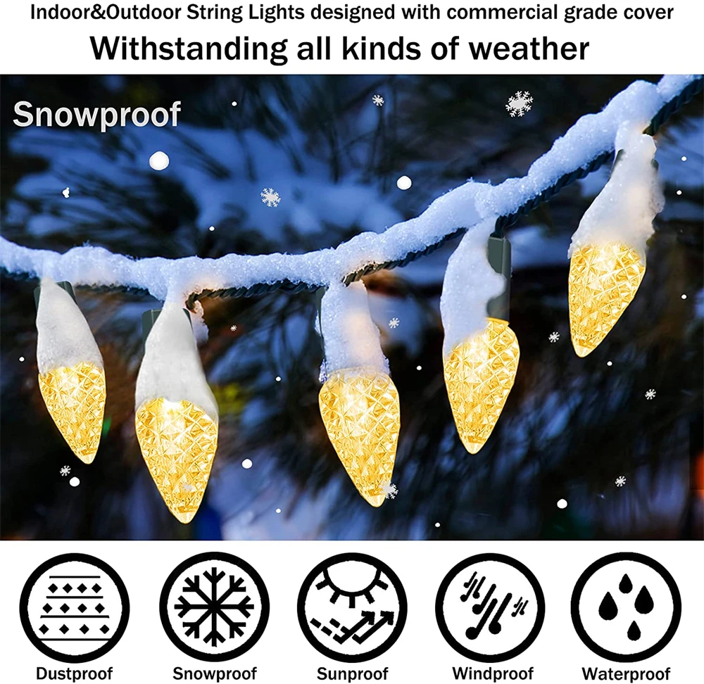 Рисунок 4 - Рождественская светодиодная гирлянда