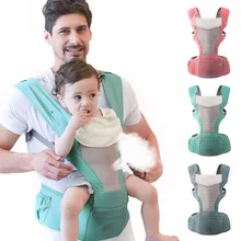 Эргономичный Слинг детский Хипсит слинг фронтальная кенгуру Слинги для младенцев для путешествий для детей от 0 до 36 месяцев