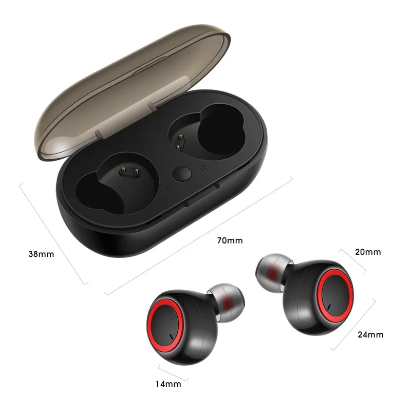Bluetooth Headphone TWS Wireless Earphone Touch Control Bluetooth Headphones Handsfree Earphones Sports Earbuds Gaming Headset