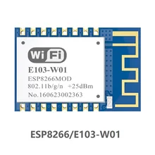 E103-W01 wifi ESP8266EX 2,4 ГГц 100 мВт PCB антенна IoT uhf беспроводной приемопередатчик ESP8266 передатчик и приемник РЧ модуль