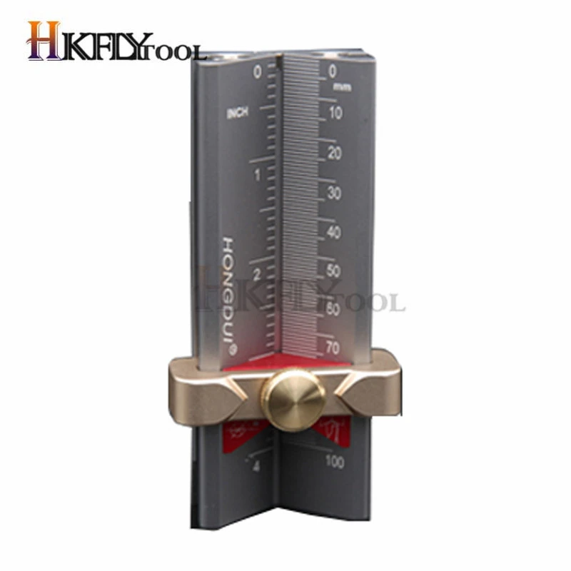 Drill Depth Gauge Drill Stop Measure Drill Point Angle Gauge Grinding