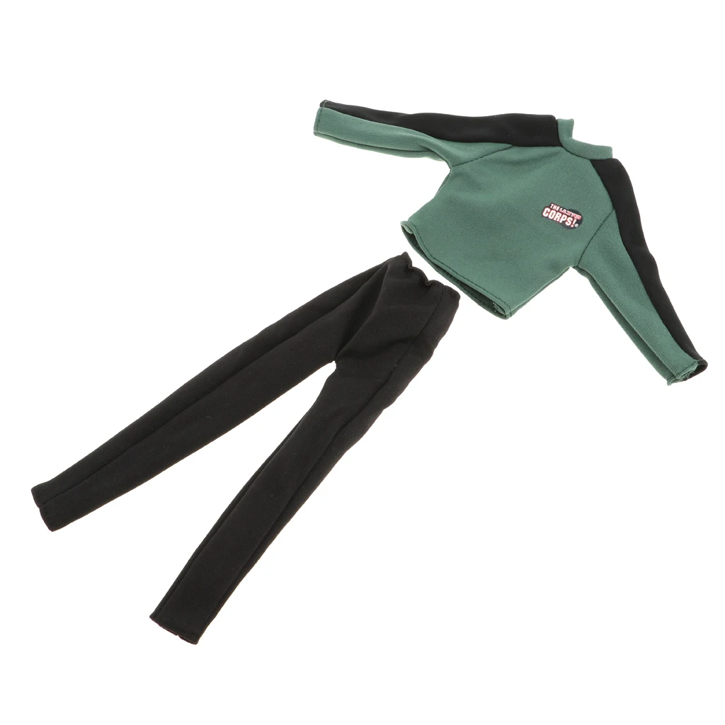 Fashion Doll Military Army Suit Uniform Model Toys For 1/6 Soldier Doll Accs