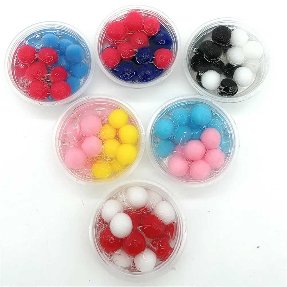 

Coconut Puree Dumplings Crystal Slime reliever Puree Toy Gift Mixing Fruit Cloud Slime Scented Stress Relief Kids Toy L107