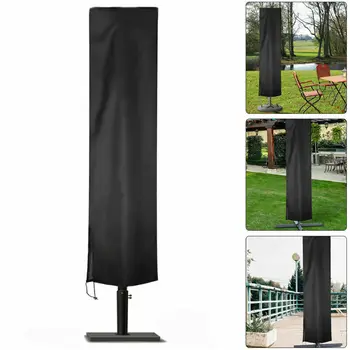 

Waterproof Cloth Outdoor Sunshade Umbrella Cover Garden Weatherproof Patio Cantilever Parasol Rain Cover Accessories