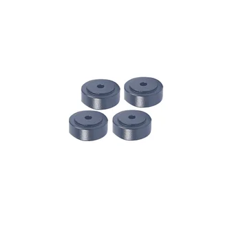 

4pcs Mini Replacement Accessories Stand Anti Vibration Feet Pad Aluminum Speaker Isolation Audio Non Slip Turntable Amplifier