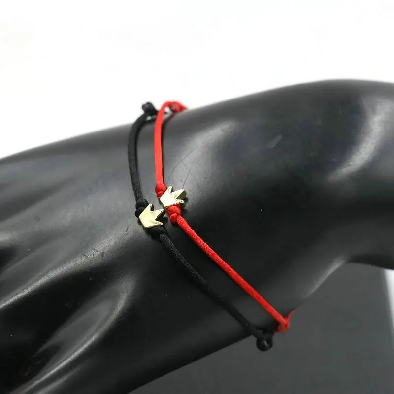 Fashion Lucky Copper Flower Charm Bracelet Thin Red Rope Thread String Braid Chakra Bracelets For Couples Men Women Gifts bracelet jewelry leather bracelets