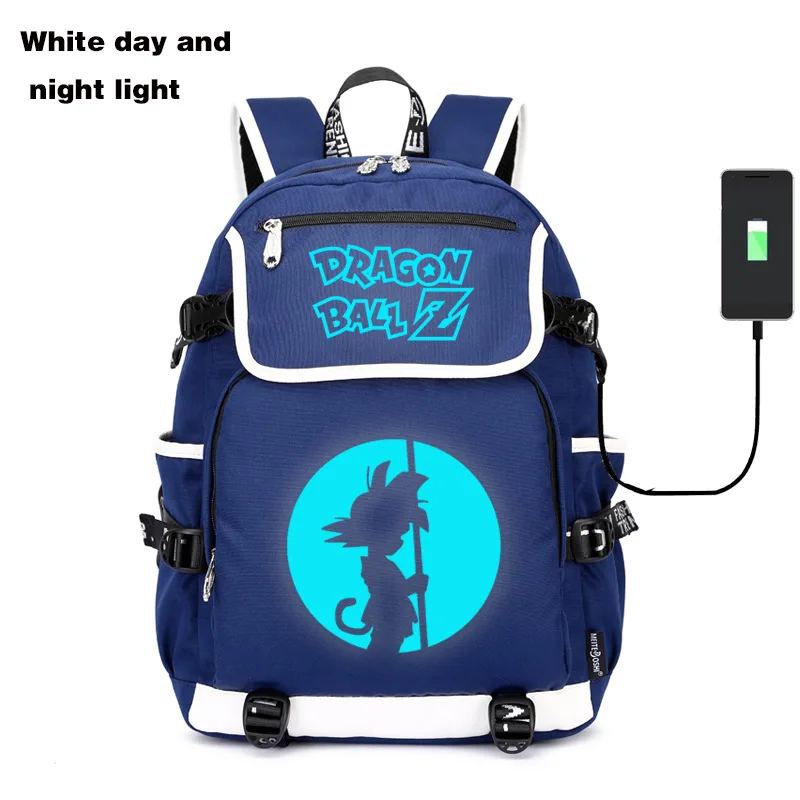 

Dragonball Dragon Ball Flap Bag Night Light Style 1-Piece Backpack