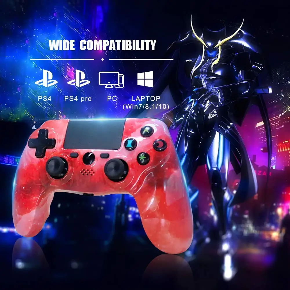 Геймпад K ISHAKO Manette PS4 с двойной вибрацией игровой джойстик 4 беспроводной