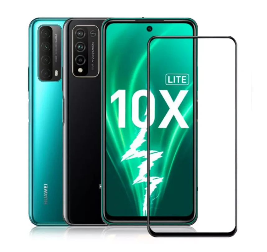 Защитное стекло для Honor 10x lite Huawei P Smart 2021 (PSmart 2021) | Мобильные телефоны и аксессуары