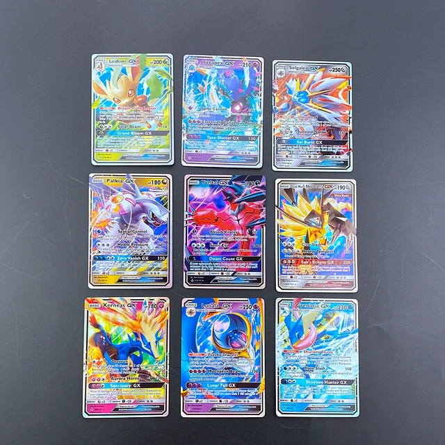 10PCS GX Pokemon Cards GX TEAM Game Battle Card hot sale high quality No  Duplication - AliExpress