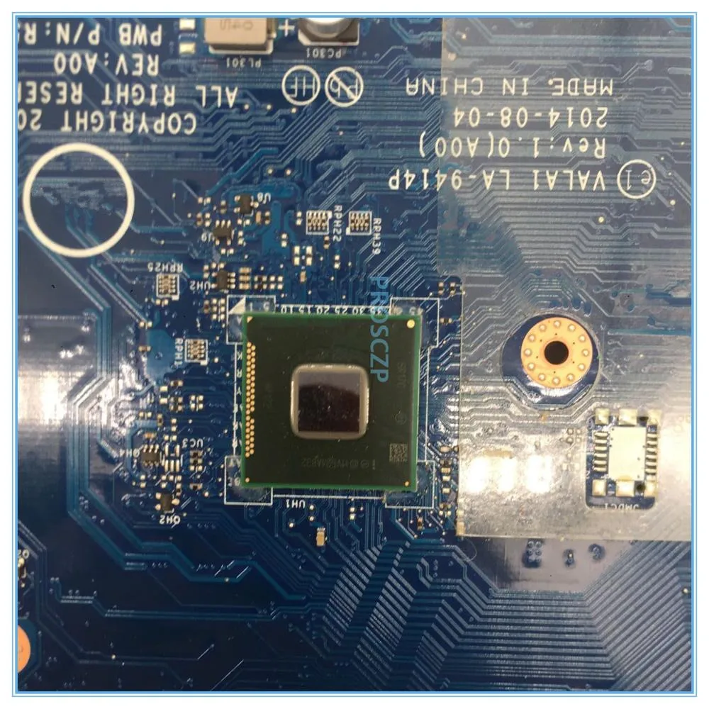 Высокое качество для E6540 Материнская плата ноутбука CN-0H8XNK 0H8XNK H8XNK VALA1 LA-9414P Pga 989 работает хорошо