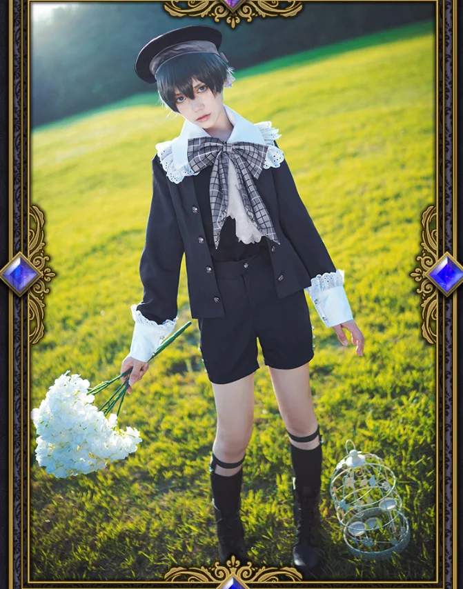 Черный Дворецкий Косплей Твин Ciel Phantomhive Косплей Костюм Униформа Костюмы