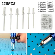 

Electric Rivet Gun 2.4mm-4.8mm Cordless Drill Adaptor Rivet Gun Insert Nut Riveter Pull Nail Power Riveting Tool