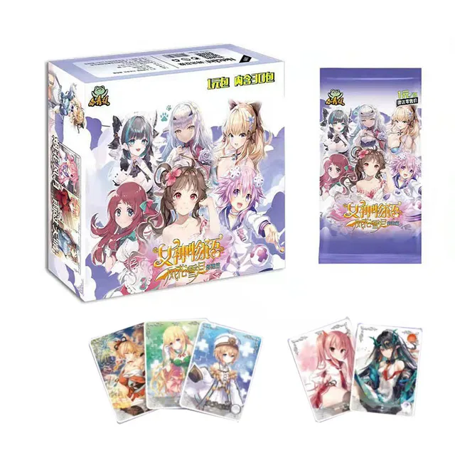 Goddess Story Collection Cards Child Kids Birthday Gift Board Game Cards Table Toys For Family Christmas 1Box