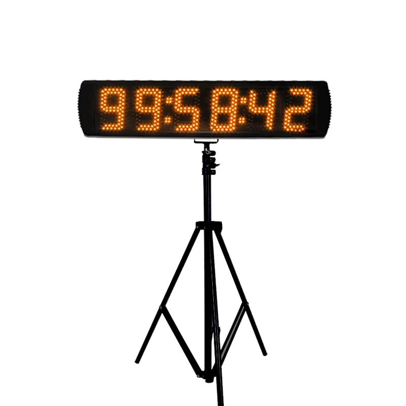 

High quality 5" race timer clock LED digital sports race timing clock electronic countdown timer