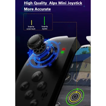 

Single Hand Physical Connection Type C Charging E Sports Feel Auxiliary Controller No Delay Game Accessory For Apple Phone