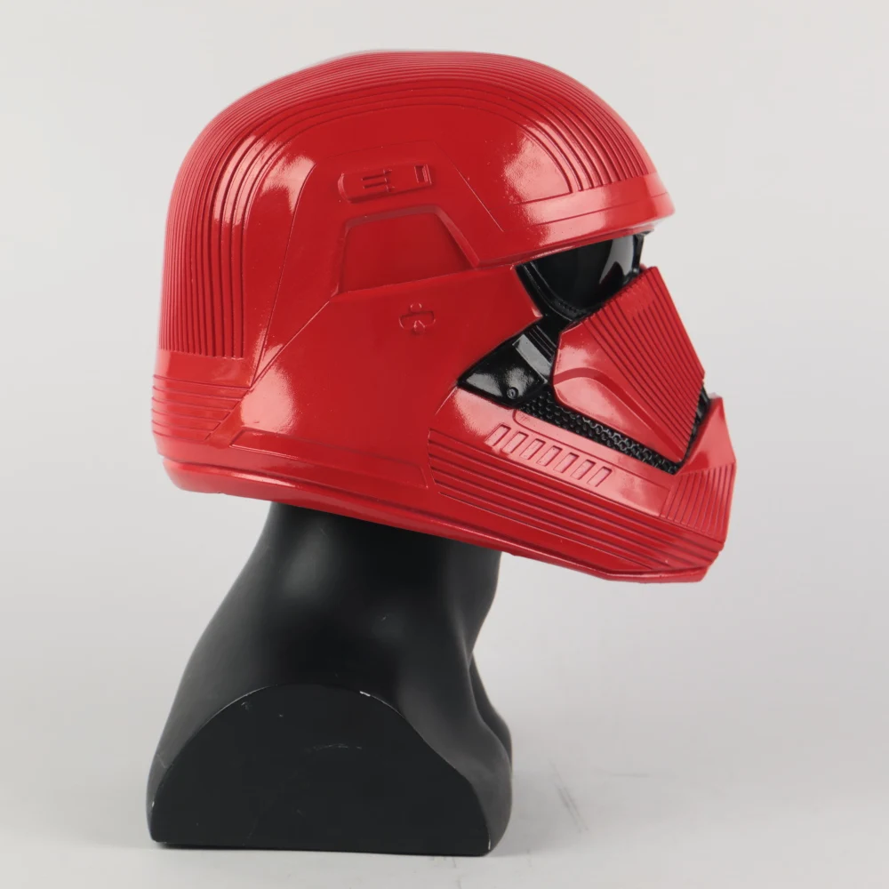 Звездные войны 9 The Rise of Skywalker Sith Trooper красный шлем Маска латекс Kylo Ren Jedi Косплей звезда на Хэллоуин войны шлемы маска реквизит