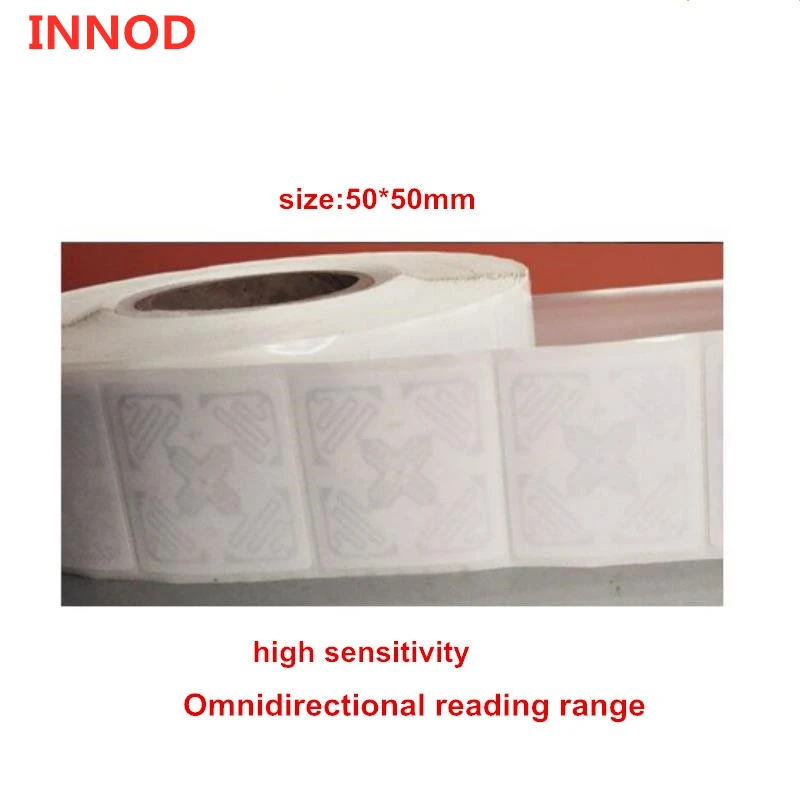 Rfid метка УВЧ impinj h47 Monza 4E расстояние между чипом ISO18000 6C EPC G2 пассивные клейкие