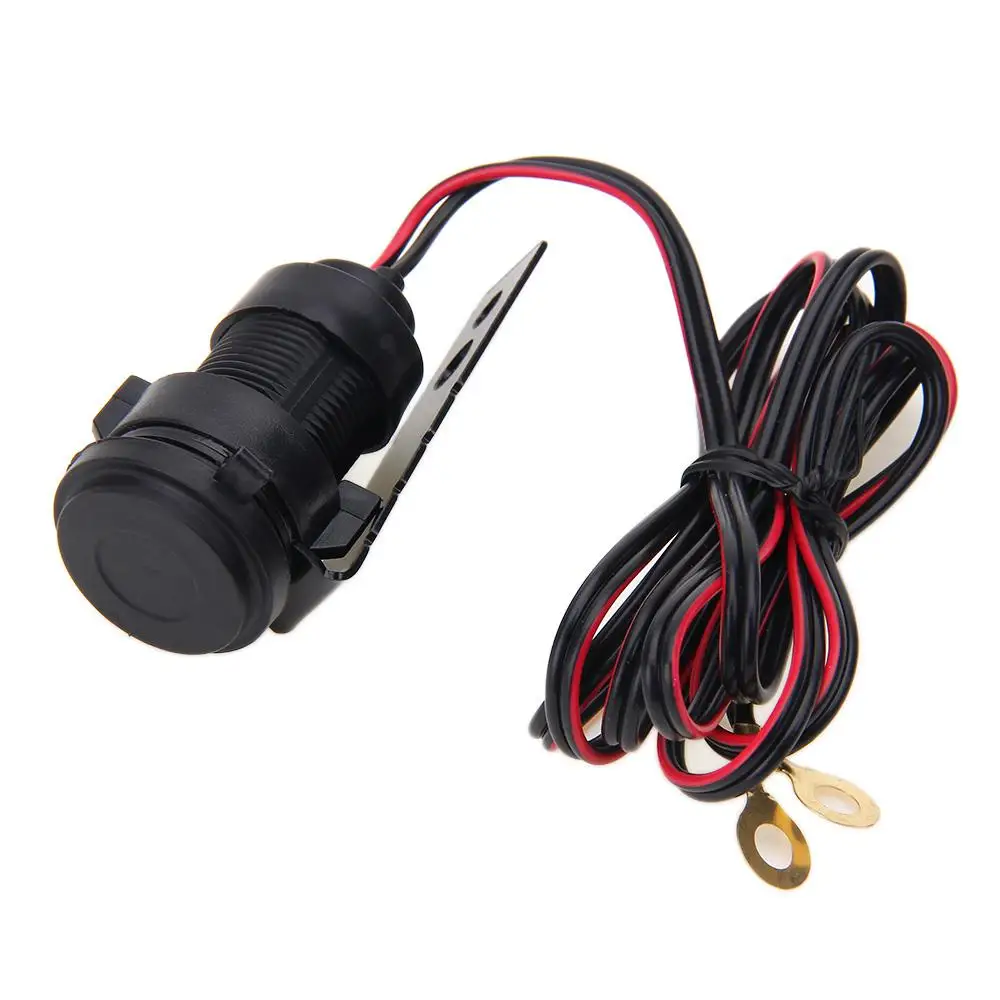Motorcycle Handlebar USB Charger Adapter with Switch Waterproof for GPS Phone