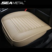Universal Leather Car Seat Covers interior Automobiles Seats Cover Mats Auto Seat-Cover Cushion Protector Chair Pads Accessories