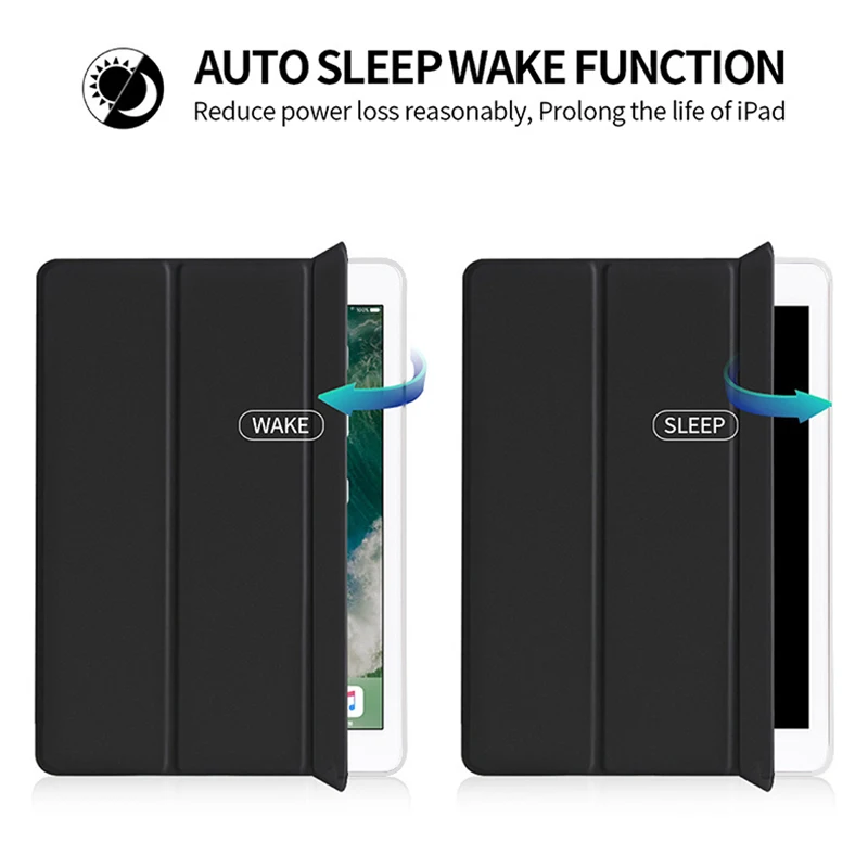 Tablet Case Tablet case For Samsung Galaxy SM-P610 P615 Smart sleep wake Leather Tri-fold protective sleeve Cover For Tab S6 Lite 10.4