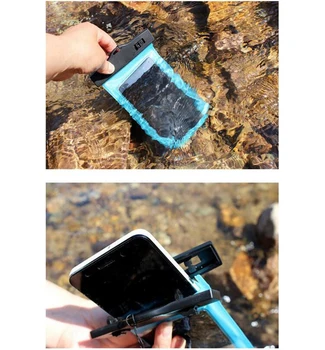 

2 PCS IPX8 Waterproof phone bag Waterproof Case Lightweight Portable PVC bag Underwater Pouch for Samsung iPhone X iPhone 8 Plus