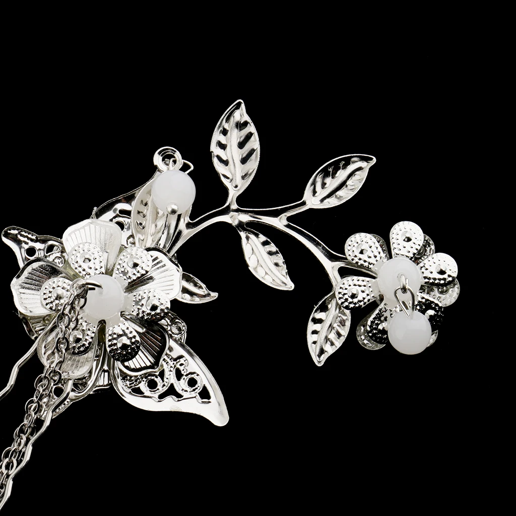 Pack of 2 Vintage Chinese Style Play Fancy Hair Lady Hair Clip U Pin Hanfu Dress