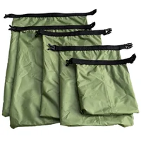 5pcs Outdoor Waterproof Swimming Dry Bag Beach Buckled Storage Sack Camping Drifting Snorkeling Bags With Adjustable Strap Hook 1