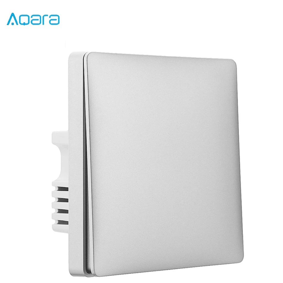 

2019 New Arrival Aqara Neutral Line Type Smart Home Remote Control Switch Light Controller Intelligent Wall Panel Switch